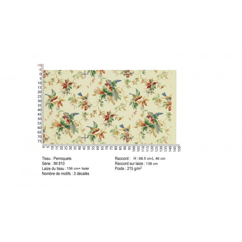 PERROQUETS – coloris Miel