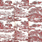 TOILES DU MAINE – coloris Rouge tomette