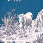 TOILES DU MAINE F – coloris Bleu phtalo
