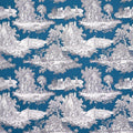 TOILES DU MAINE F – coloris Bleu phtalo