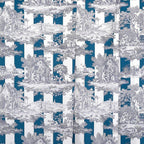 RAYURE DU MAINE – coloris Bleu phtalo