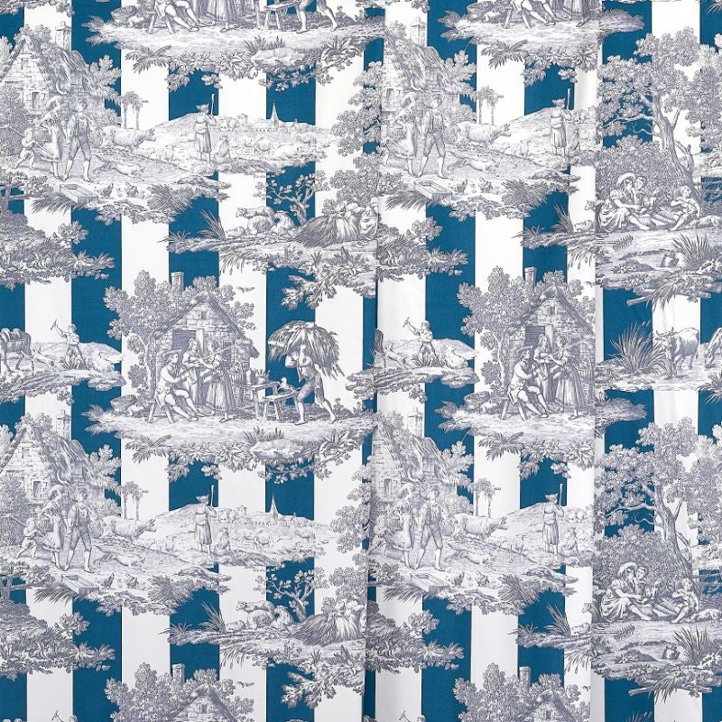 RAYURE DU MAINE – coloris Bleu phtalo
