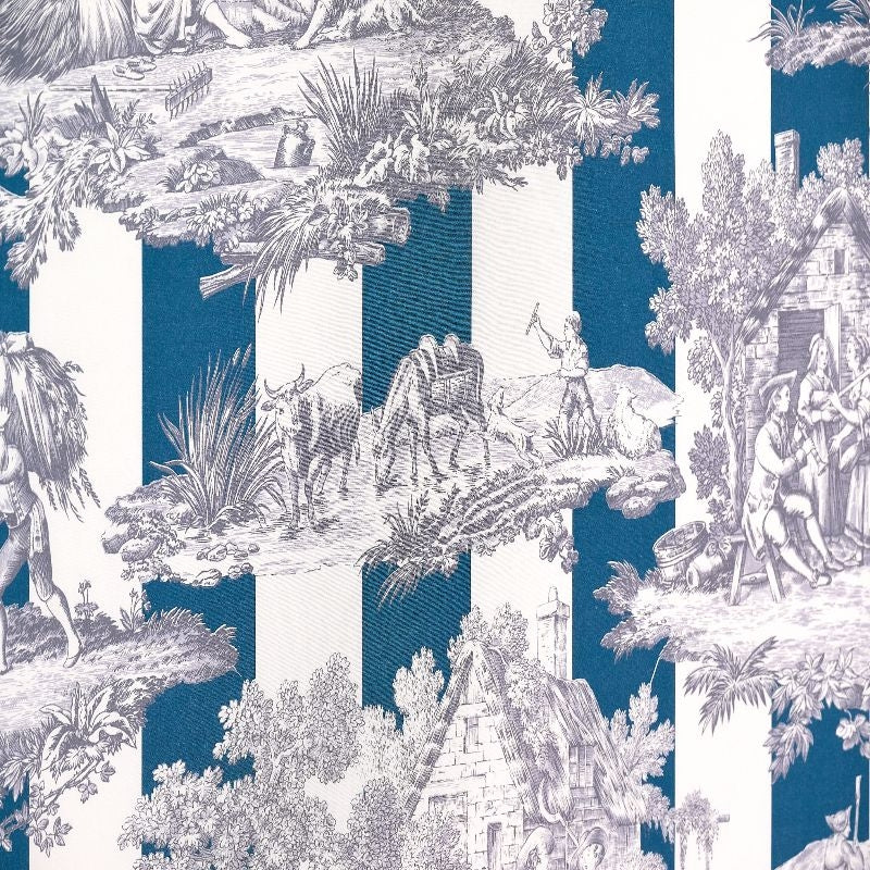 RAYURE DU MAINE – coloris Bleu phtalo