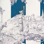 RAYURE DU MAINE – coloris Bleu phtalo