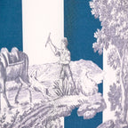 RAYURE DU MAINE – coloris Bleu phtalo