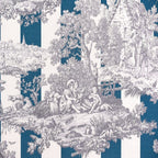 RAYURE DU MAINE – coloris Bleu phtalo