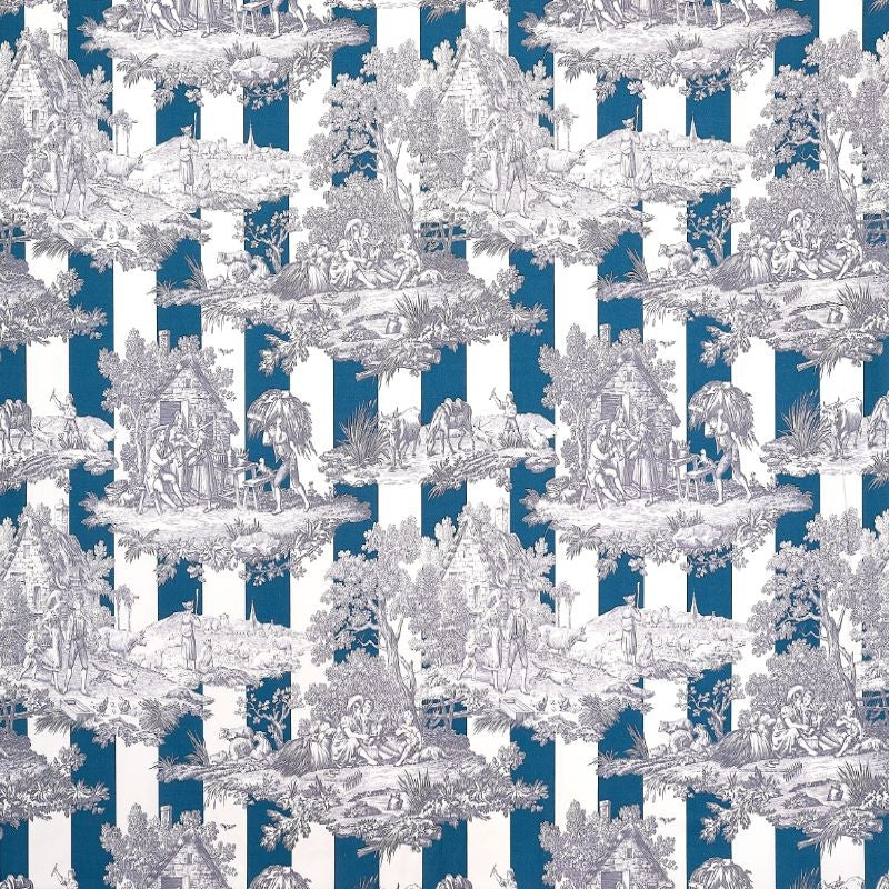 RAYURE DU MAINE – coloris Bleu phtalo