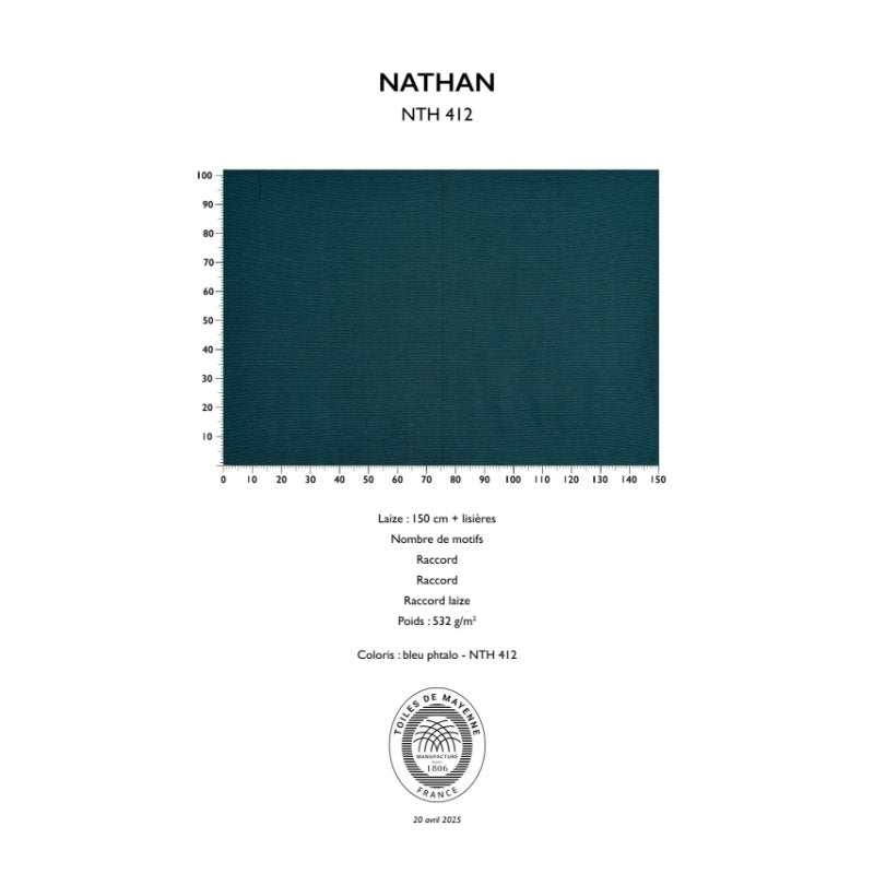 NATHAN – coloris Bleu phtalo