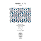 RAYURE DU MAINE – coloris Bleu phtalo