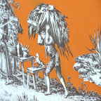 TOILES DU MAINE F – coloris Orange