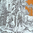 TOILES DU MAINE F – coloris Orange