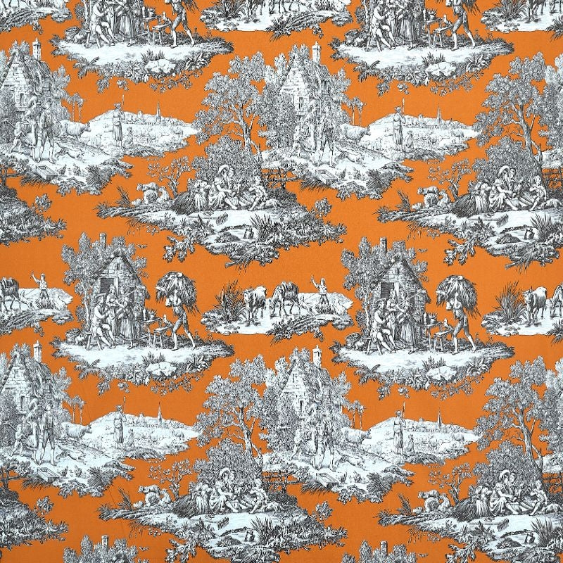 TOILES DU MAINE F – coloris Orange