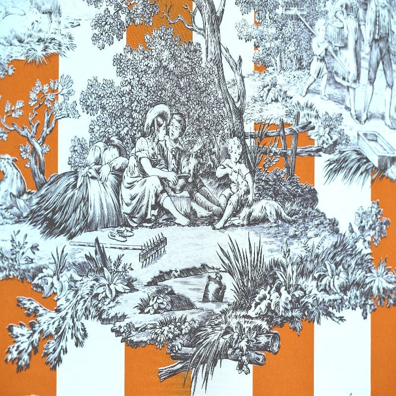 RAYURE DU MAINE – coloris Orange