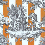 RAYURE DU MAINE – coloris Orange