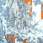 RAYURE DU MAINE – coloris Orange
