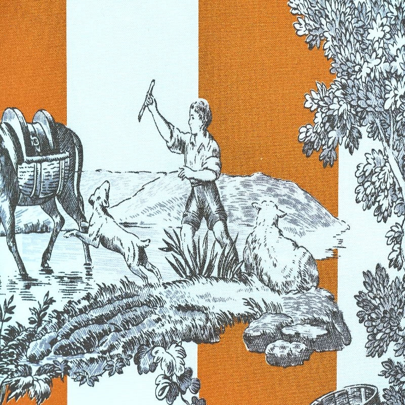 RAYURE DU MAINE – coloris Orange