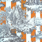 RAYURE DU MAINE – coloris Orange