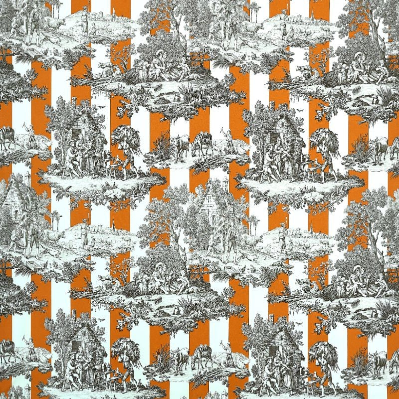 RAYURE DU MAINE – coloris Orange