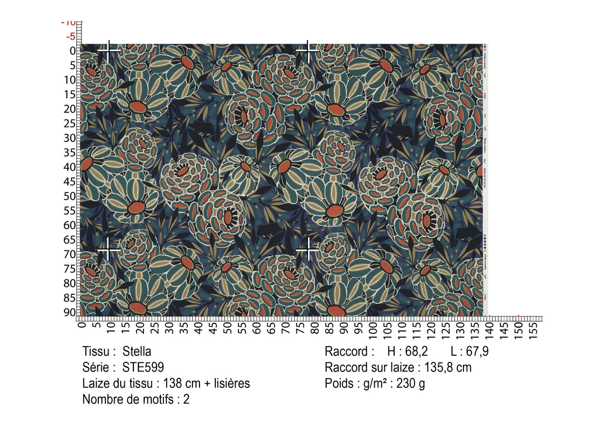 STELLA – coloris Multico vert