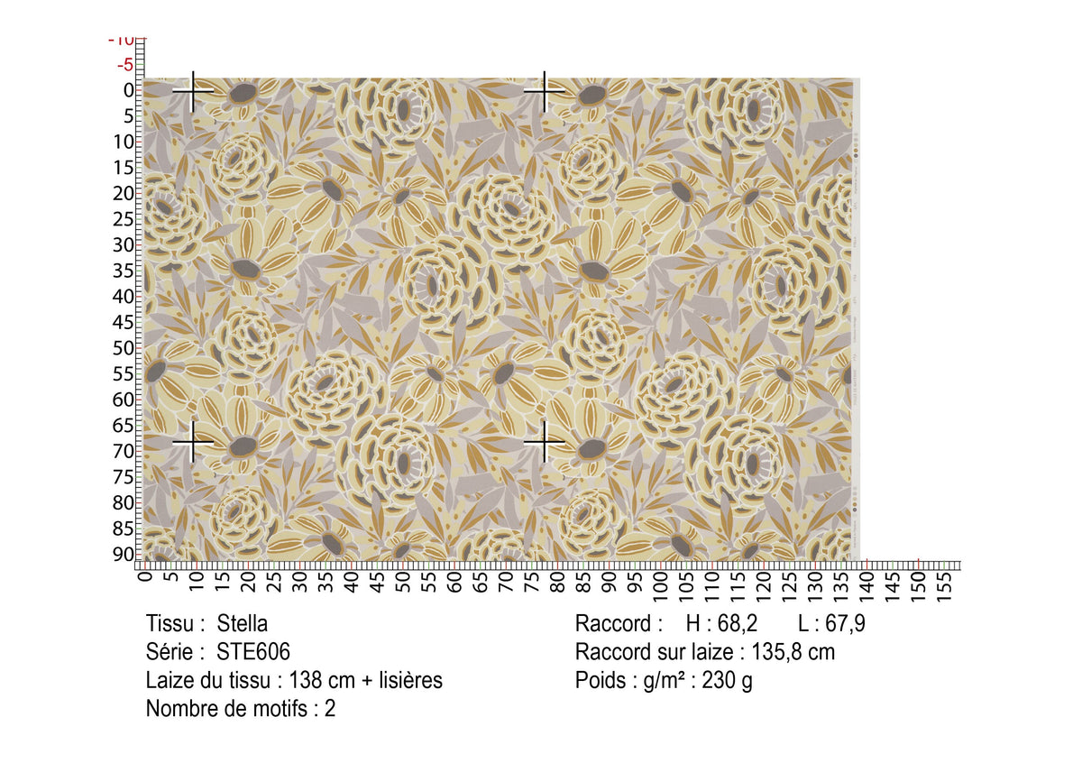 STELLA – coloris Jaune de naples