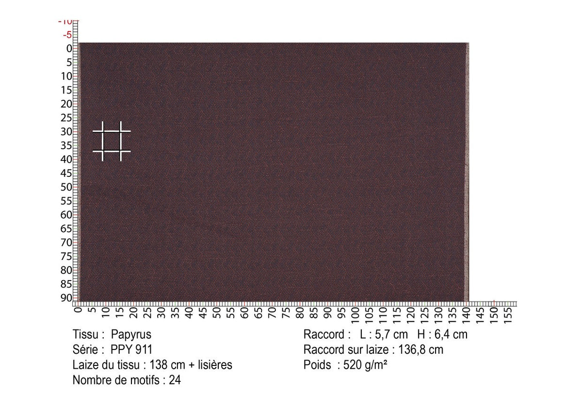 PAPYRUS – coloris Figue