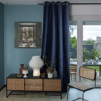 Milord Bleu Nuit - coupe de tissu MLR404