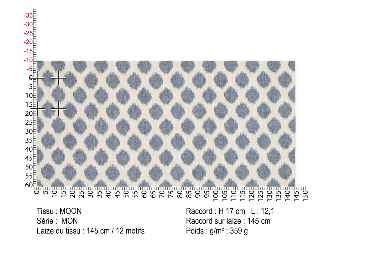 MOON – coloris Indigo naturel