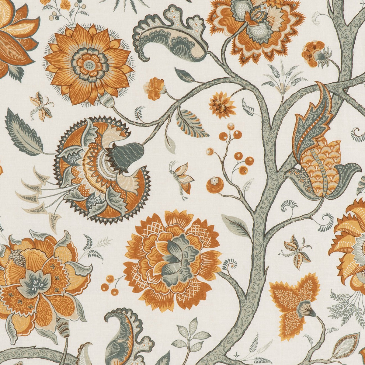 Udaipur Jaune Mordoré - coupe de tissu UDA615