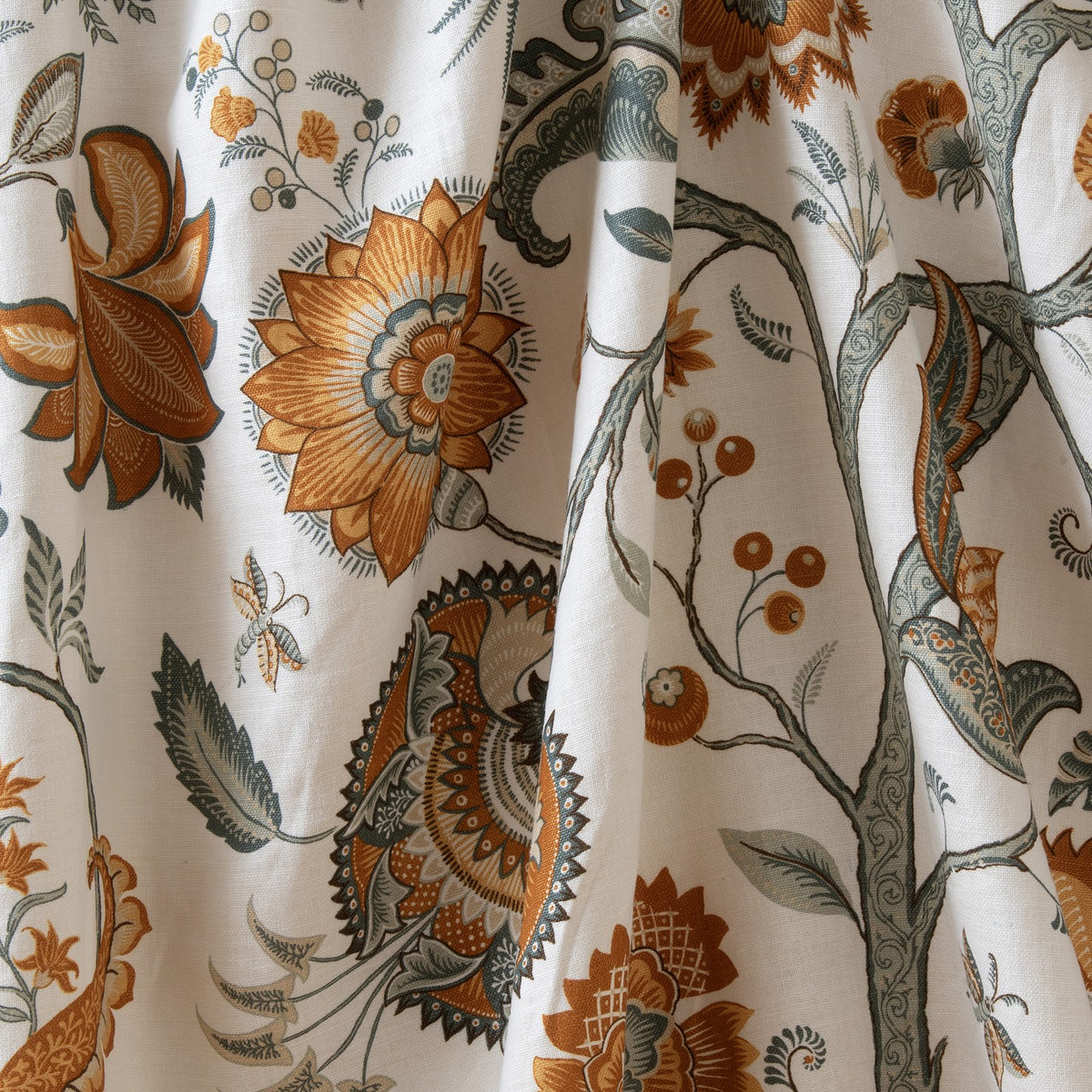 Udaipur Jaune Mordoré - coupe de tissu UDA615